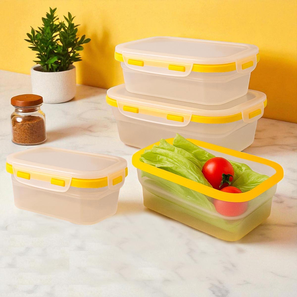 Miniatura 8 de Set x4 Porta Comidas Plegables ST3PR